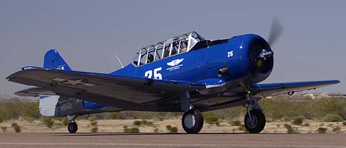 Commemorative Air Force North American SNJ-5 Texan N3246G, Cactus Fly-in, March 3, 2012